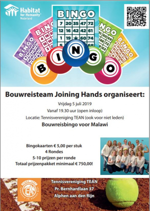 Flyer Bouwreis-Bingo